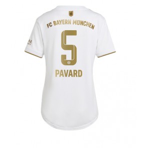 Bayern Munich Benjamin Pavard #5 kläder Kvinnor 2022-23 Bortatröja Kortärmad